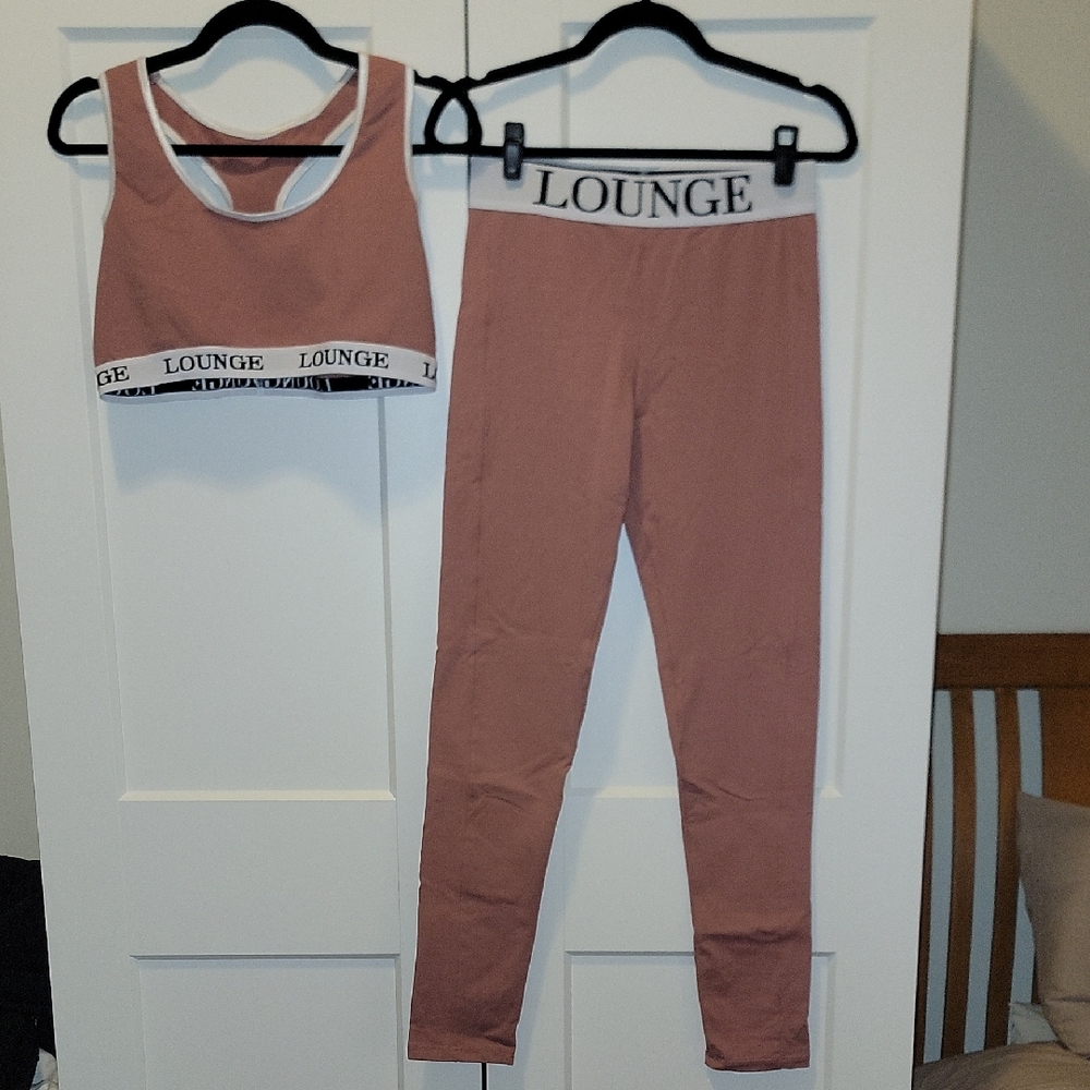 Women's Pink Activewear Set